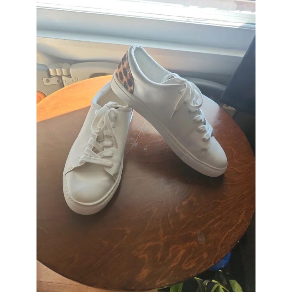 J Crew white trainer sneaker size 10